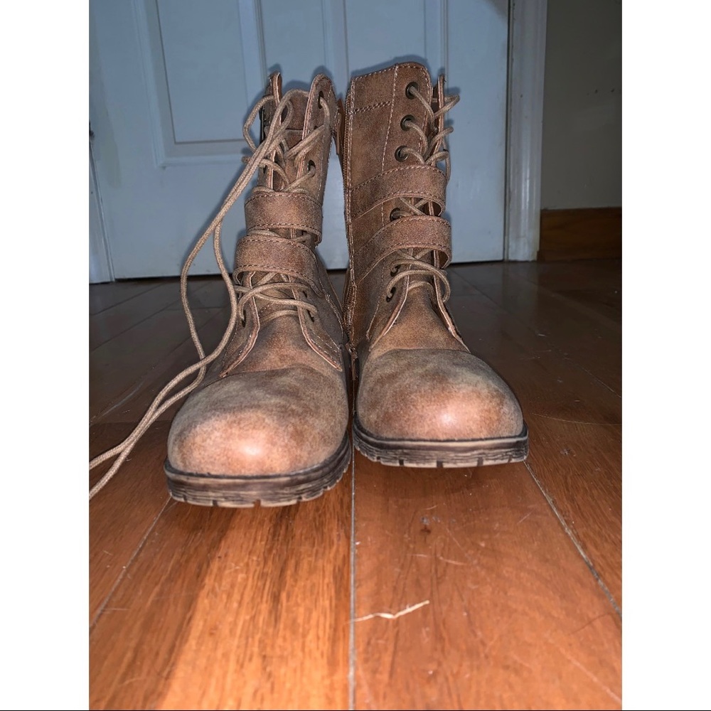 Boutique combat boots